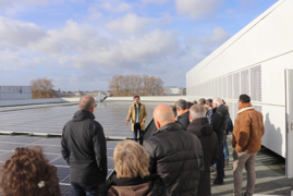 Photo Visite de la centrale solaire de l’Ice Parc Angers - décembre 2025 